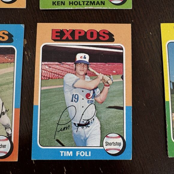 1975 Topps Baseball 12 Card Lot w Dave Kingman Pedro Garcia Tim Foli Jim Bibby - Picture 8 of 12